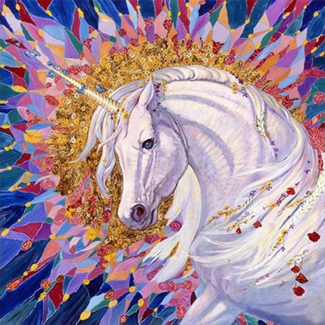 Unicorn, Diamond Painting