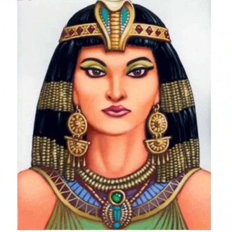 Egyptische Koningin, Diamond Painting
