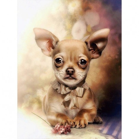 Chihuahua, Diamond Painting
