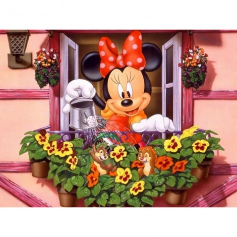 Minnie Mouse, Diamond Painting