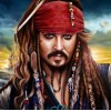 Jack Sparrow, Diamond Painting