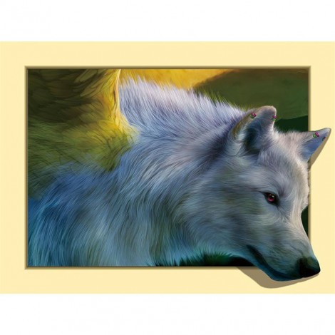 Wolf 3D, Diamond Painting