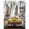New York Taxi, Diamond Painting