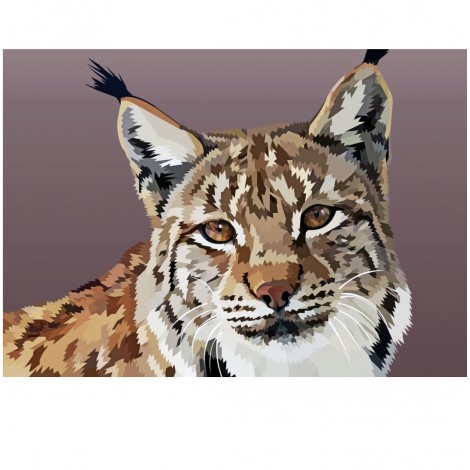 Lynx, Exclusieve Diamond Painting