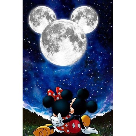 Mickey & Minnie Mouse, Diamond Painting
