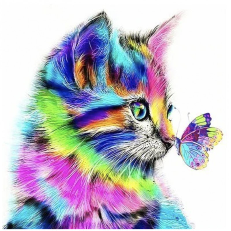 Kleurvolle Kat, Diam...