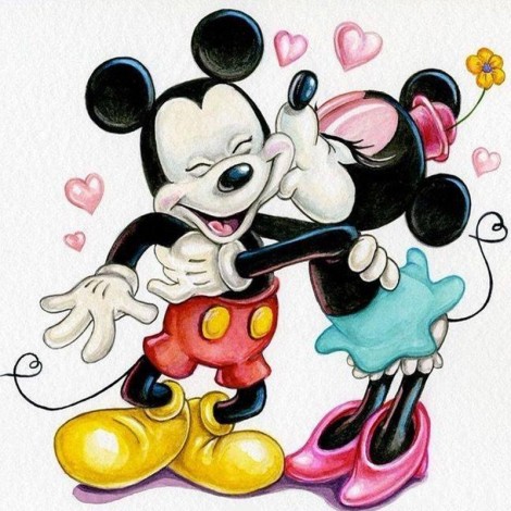 Mickey Mouse, Diamond Painting