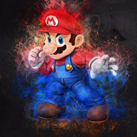 Super Mario, Diamond Painting